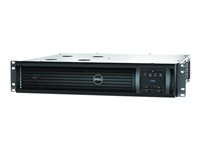 Dell Smart-UPS 1500VA LCD RM - UPS (kan monteres i rack) - AC 220/230/240 V - 1000 watt - 1500 VA - Ethernet 10/100, RS-232, USB - utgangskontakter: 4 - 2U - svart - med APC SmartConnect DLT1500RMI2UC