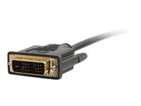 C2G 1.5m (5ft) HDMI to DVI Cable - HDMI to DVI-D Adapter Cable - 1080p - Adapterkabel - DVI-D hann til HDMI hann - 1.5 m - skjermet - svart 42515