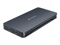 HyperDrive Next - Dokkingstasjon - for bærbar, bærbar - USB-C - 2 x HDMI - 1GbE HD7001GL