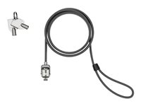 Compulocks T-bar Security Keyed Alike Cable Lock - Sikkerhetskabellås - svart CL15KA