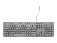 Dell KB216 - Tastatur - QWERTY - Pan Nordic - grå - for Inspiron 3459; Latitude 33XX, 3480, 35XX, 7320, 7400 2-in-1; Precision 3510, 5510, 7510 580-ADGZ