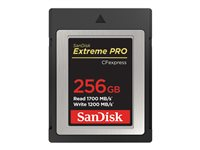 SanDisk Extreme Pro - flashminnekort - 256 GB - CFexpress SDCFE-256G-GN4NN