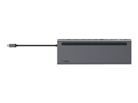Belkin CONNECT 11-in-1 - Multiportdokk - USB-C - VGA, HDMI, DP - 1GbE INC004BTSGY