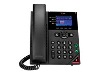Poly VVX 250 - OBi Edition - VoIP-telefon - treveis anropskapasitet - SIP, RTP, SRTP, SDP - 4 linjer - svart 89K69AA#ABB