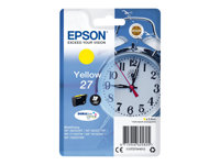 Epson 27 - 3.6 ml - gul - original - blekkpatron - for WorkForce WF-3620, WF-3640, WF-7110, WF-7210, WF-7610, WF-7620, WF-7710, WF-7715, WF-7720 C13T27044012