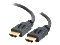 C2G 12ft 4K HDMI Cable with Ethernet - High Speed HDMI Cable - M/M - HDMI-kabel med Ethernet - HDMI hann til HDMI hann - 3.66 m - skjermet - svart 50611
