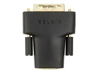 Belkin HDMI to DVI Adapter - Video adapter - enkeltlenke - HDMI hunn til DVI-D hann - tommelskruer F3Y038BT