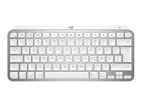 Logitech MX Keys Mini for Mac - Office - tastatur - bakbelysning - Bluetooth - QWERTY - Nordisk (dansk/finsk/norsk/svensk) - blekgrå 920-010524