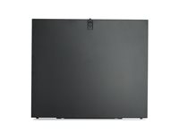 APC - Rackpanel - side - svart (en pakke 2) - for NetShelter SX AR7371