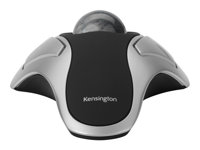 Kensington Orbit Optical Trackball - Styrekule - høyre- og venstrehåndet - optisk - 2 knapper - kablet - USB - sølv 64327EU
