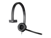 Logitech USB Headset H570e - Hodesett - on-ear - kablet 981-000571