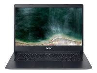 Acer Chromebook 314 C933T - Intel Celeron N4120 / 1.1 GHz - Chrome OS - UHD Graphics 600 - 4 GB RAM - 32 GB eMMC - 14" IPS berøringsskjerm 1920 x 1080 (Full HD) - Wi-Fi 5 - trekullsort - kbd: Nordisk NX.AUGED.007