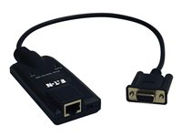 Eaton Tripp Lite Series Serial Server Interface Module for B064- Series KVM Switches - KVM-utvider - opp til 50 m - for P/N: B064-016-02-IPH, B064-016-04-IPH, B064-032-01-IPH, B064-032-02-IPH, B064-032-04-IPH B055-001-SER