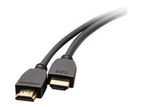 C2G 10ft (3m) Ultra High Speed HDMI® Cable with Ethernet - 8K 60Hz - Ultra High Speed - HDMI-kabel med Ethernet - HDMI hann til HDMI hann - 3 m - svart - 8 K 60 Hz (7680 x 4320) støtte C2G10412