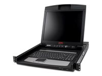 APC LCD Console - KVM-konsoll - 17" AP5717