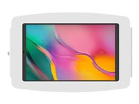 Compulocks Galaxy Tab S5e Space Enclosure Wall Mount - Brakett - for nettbrett - låsbar - aluminium - hvit - monteringsgrensesnitt: 100 x 100 mm - veggmonterbar - for Samsung Galaxy Tab S5e 725GSESW