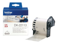 Brother DK-22113 - Blank - Rull (6,2 cm x 15,2 m) film - for Brother QL-1050, 1060, 1110, 500, 550, 560, 570, 580, 600, 650, 700, 710, 720, 820 DK22113