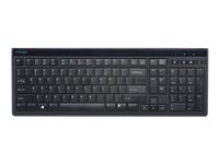 Kensington SlimType - Tastatur - USB - Engelsk - svart K72357WW
