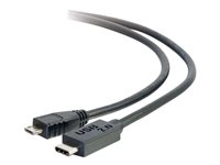 C2G 3m USB 2.0 USB Type C to USB Mini B Cable M/M - USB C Cable Black - USB-kabel - mini-USB type B (hann) til 24 pin USB-C (hann) - USB 2.0 - 3 m - svart 88856