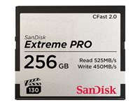 SanDisk Extreme Pro - flashminnekort - 256 GB - CFast 2.0 SDCFSP-256G-G46D