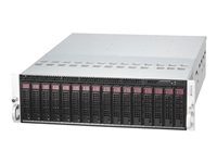 Supermicro MicroCloud SuperServer 531MC-H8TNR - rackmonterbar - ingen CPU - 0 GB - uten HDD SYS-531MC-H8TNR