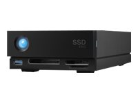 LaCie 1big Dock SSD Pro STHW4000800 - Harddiskarray - 4 TB - 1 brønner - SSD 4 TB x 1 - USB 3.1, Thunderbolt 3 (ekstern) - med 5-års Rescue Data Recovery Service Plan STHW4000800