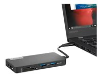 Lenovo USB-C 7-in-1 Hub - Dokkingstasjon - USB-C - HDMI 4X90V55523