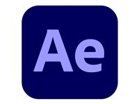 Adobe After Effects Pro for teams - Subscription New - 1 bruker - STAT - Value Incentive Plan - nivå 4 (100+) - Introductory Full Year Forecast - Win, Mac - Multi European Languages 65308651BC04B12