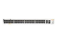 HPE Aruba Instant On 1960 48G 40p Class4 8p Class6 PoE 2XGT 2SFP+ 600W Switch - Switch - Styrt - 48 x 10/100/1000 + 2 x 10 Gigabit SFP+ + 2 x 100/1000/10GBase-T - rackmonterbar - PoE (600 W) - BTO JL809A#ABB