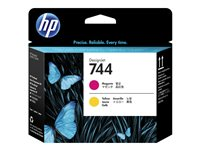 HP 744 - Gul, magenta - skriverhode - for DesignJet Z2600 PostScript, Z5600 PostScript F9J87A