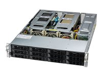 Supermicro CloudDC SuperServer 620C-TN12R - rackmonterbar ingen CPU - 0 GB - uten HDD SYS-620C-TN12R