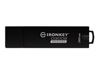 IronKey D300S Managed - USB-flashstasjon - kryptert - 32 GB - USB 3.1 Gen 1 - FIPS 140-2 Level 3 - TAA-samsvar IKD300SM/32GB