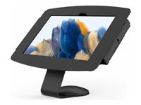 Compulocks Galaxy Tab A8 10.5" Space Enclosure Core Counter Stand or Wall Mount - Monteringssett (stativ) - 45° synsvinkel - for nettbrett - låsbar - aluminium, stål - svart - skjermstørrelse: 10.5" - monteringsgrensesnitt: 100 x 100 mm - veggmonterbar, skranke - for Samsung Galaxy Tab A8 111B105GA8SB