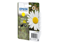 Epson 18XL - 6.6 ml - XL - gul - original - blekkpatron - for Expression Home XP-212, 215, 225, 312, 315, 322, 325, 412, 415, 422, 425 C13T18144012