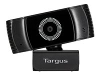 Targus Webcam Plus - Nettkamera - farge - 2 MP - 1920 x 1080 - 1080p - lyd - USB 2.0 - MJPEG, H.264, H.265 AVC042GL