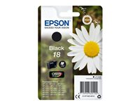 Epson 18 - 5.2 ml - svart - original - blekkpatron - for Expression Home XP-212, 215, 225, 312, 315, 322, 325, 412, 415, 422, 425 C13T18014012