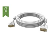 Vision Techconnect - VGA-kabel - HD-15 (VGA) (hann) til HD-15 (VGA) (hann) - 3 m - hvit TC 3MVGAP