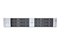 Cisco UCS C240 M6 LFF Rack Server - Server - rackmonterbar - 2U - toveis - ingen CPU - RAM 0 GB - SAS - hot-swap 3.5" brønn(er) - uten HDD - G200e - GigE - monitor: ingen UCSC-C240-M6L-CH