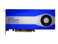 AMD Radeon Pro W6600 - Grafikkort - Radeon Pro W660 - 8 GB GDDR6 - 4 x DisplayPort - for Workstation Z2 G8 340K5AA