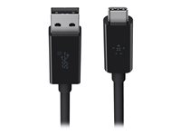 Belkin 3.1 USB-A to USB-C Cable - USB-kabel - USB-type A (hann) til 24 pin USB-C (hann) - USB 3.1 - 91.4 cm - svart F2CU029BT1M-BLK