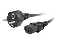 C2G Universal Power Cord - Strømkabel - power IEC 60320 C13 til NEMA 5-15 (hann) - 5 m - formstøpt 88546