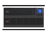 APC Easy UPS SRV SRV10KRIL - UPS (kan monteres i rack) - AC 220-240 V - 10000 watt - 10000 VA - enkeltfase - RS-232, USB - utgangskontakter: 1 - 2U SRV10KRIL