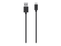 Belkin MIXIT - USB-kabel - Micro-USB type B (hann) til USB (hann) - USB 2.0 - 3 m - svart F2CU012BT3M-BLK