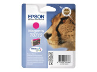 Epson T0713 - 5.5 ml - magenta - original - blekkpatron - for Stylus DX9400, SX115, SX210, SX215, SX218, SX415, SX515, SX610; Stylus Office BX310, BX610 C13T07134012