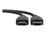 C2G - High Speed - HDMI-kabel med Ethernet - HDMI hann til HDMI hann - 6 m - skjermet - svart - toretnings, 4 K 60 Hz (4096 x 2160) støtte C2G50647