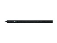 APC Easy Metered Rack PDU EPDU1216M - Strømfordelerenhet (kan monteres i rack) - AC 400 V - 11000 VA - 3-faset - Ethernet - inngang: IEC 60309 3P+N+PE - utgangskontakter: 24 (21 x IEC 60320 C13, 3 x IEC 60320 C19) - 0U - 1.98 m kabel - svart EPDU1216M