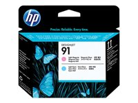 HP 91 - Lys magenta, lys cyan - skriverhode - for DesignJet Z6100, Z6100ps C9462A