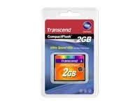 Transcend - Flashminnekort - 2 GB - 133x - CompactFlash TS2GCF133