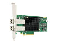 Avago LPe32002 - Vertbussadapter - PCIe 3.0 x8 lav profil - 32Gb Fibre Channel x 2 LPE32002-M2