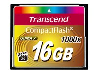 Transcend Ultimate - Flashminnekort - 16 GB - 1000x - CompactFlash TS16GCF1000